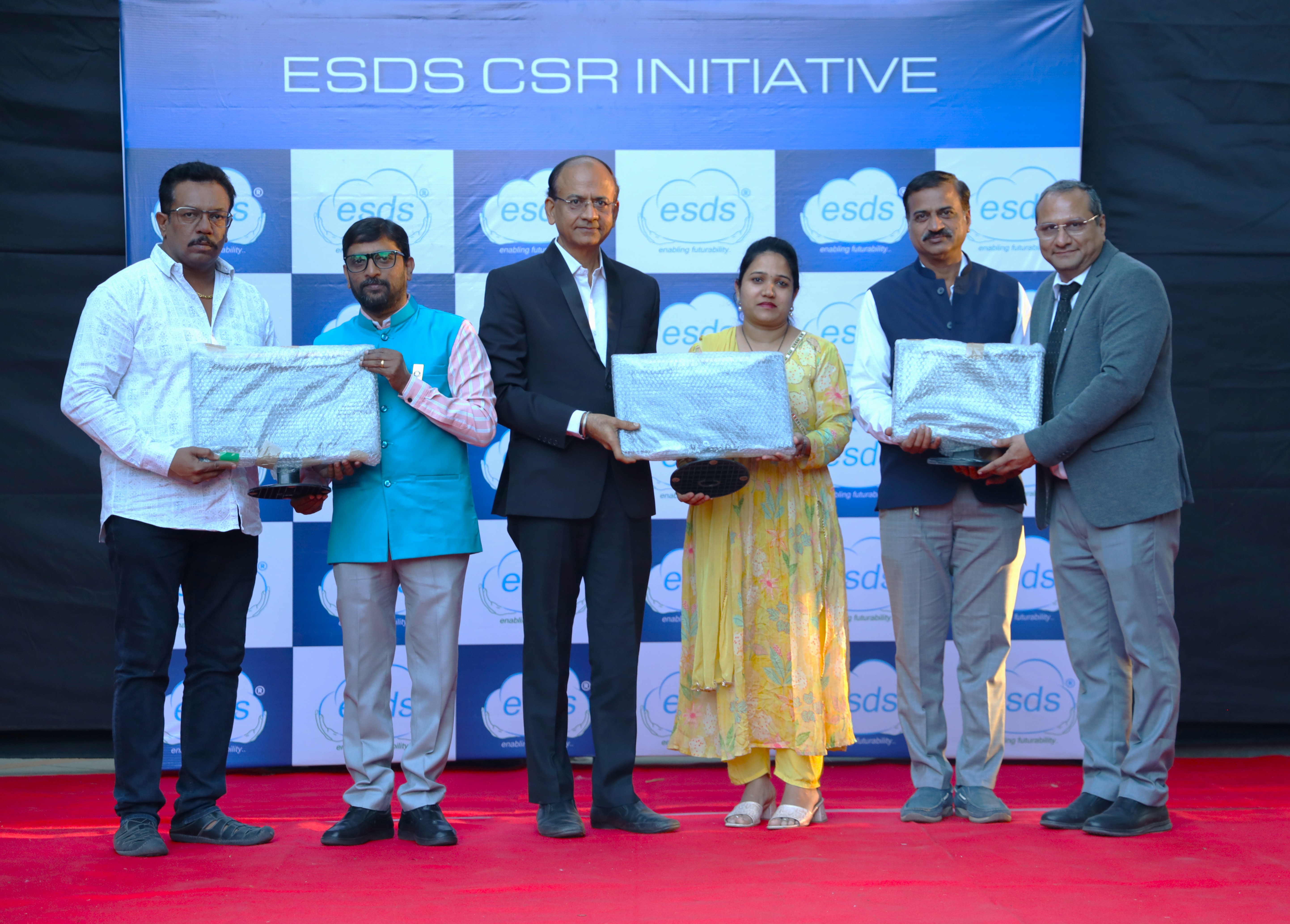 ESDS Software Solution Limited Donates Computers to Tribal Schools